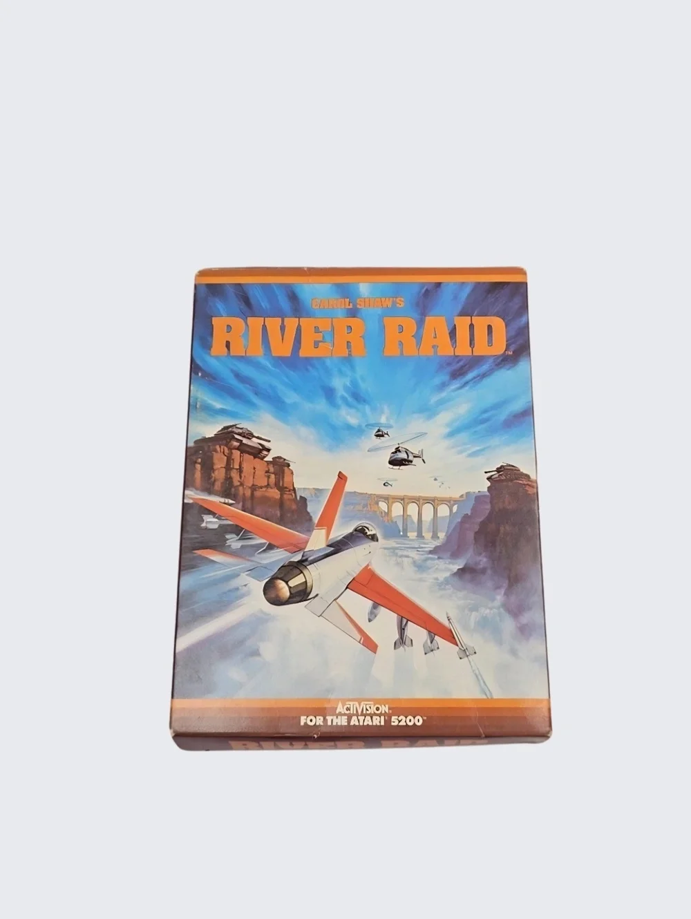 Activision River Raid for Atari 5200 Complete in Box 1982 Vintage Video Game